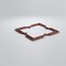 Ekena Millwork Extra Small Fleming Decorative Fretwork Wood Wall Panels, Walnut, 7 3/8"W x 7 3/8"H x 3/8"T WALW08X08X0375FMGWA - alternate 3